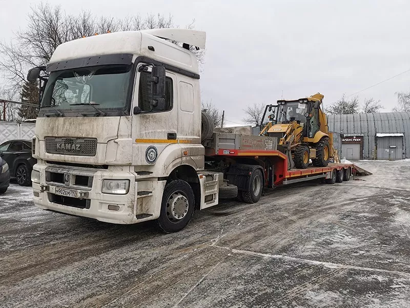 Отгрузка экскватора 45-90, 28.02.23 клиенту в МСК